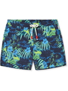 Orlebar Brown - Standard Mid-Length Printed Swim Shorts - Blue