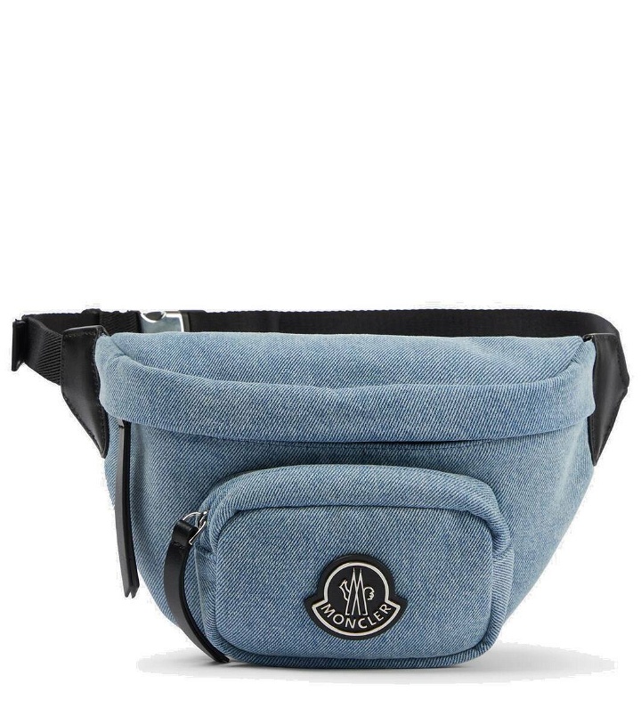 Photo: Moncler Felicie Small denim belt bag