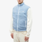 Checks Downtown Men's Alpine Fleece Vest in Sky Blue