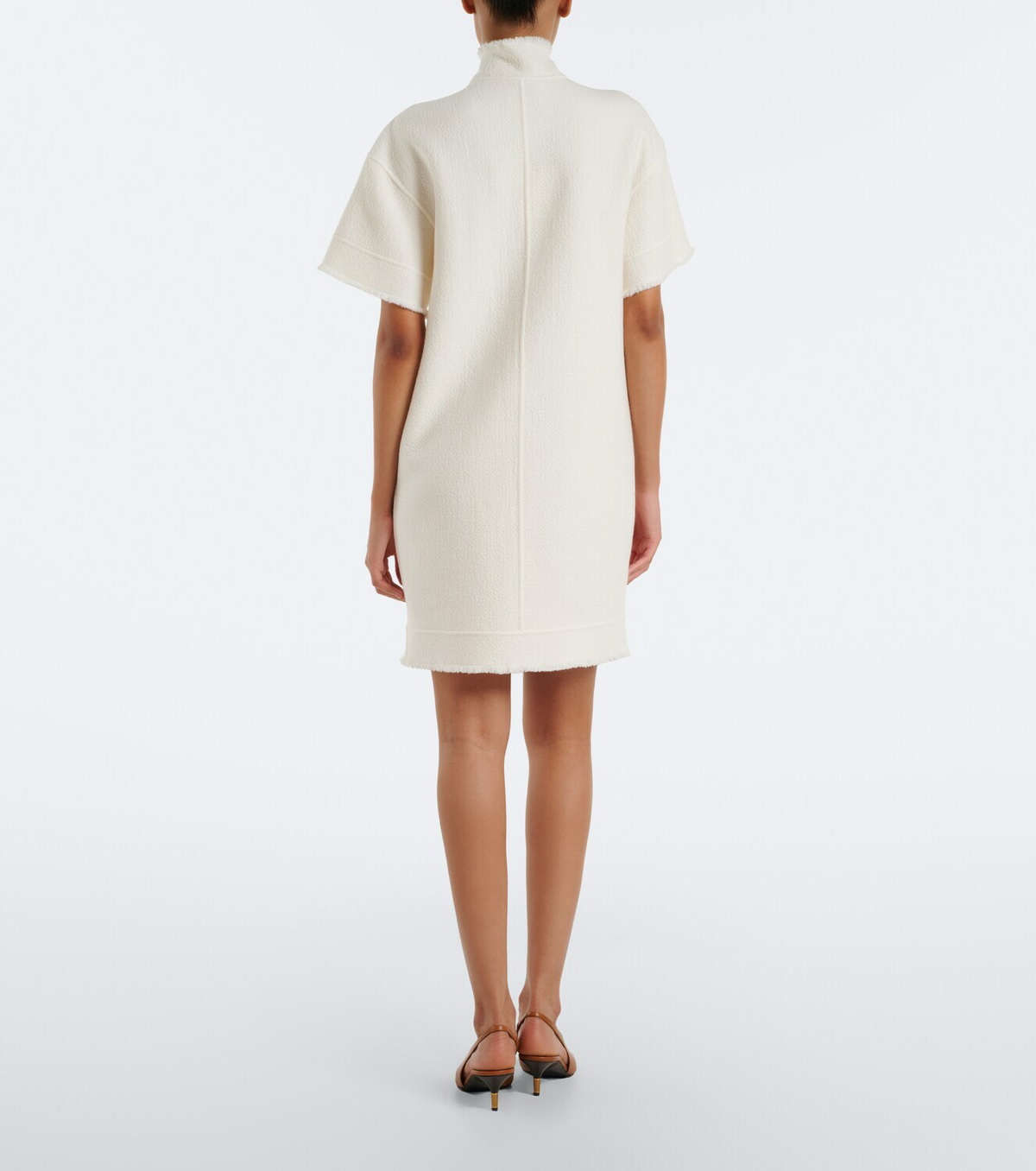 Max Mara Virgin wool jersey sweatshirt dress