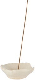 Yellow Nose Studio Off-White Incense Holder