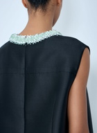Prada Embellished Neckline Sleeveless Dress