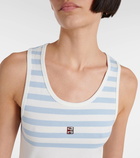 Givenchy 4G striped cotton tank top