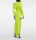 Alexandre Vauthier Draped jersey gown