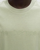 New Balance Shifted Graphic Long Sleeve T Shirt Green - Mens - Longsleeves