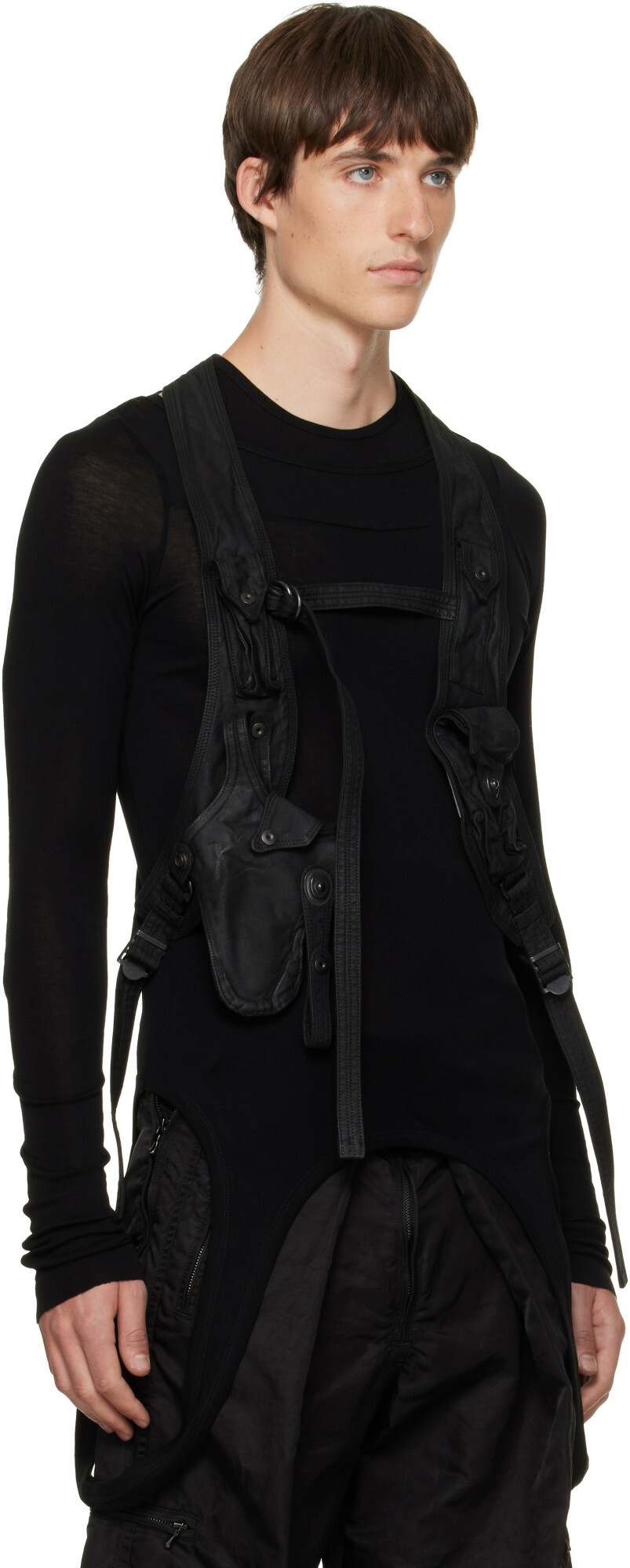 Julius Black Holster Vest