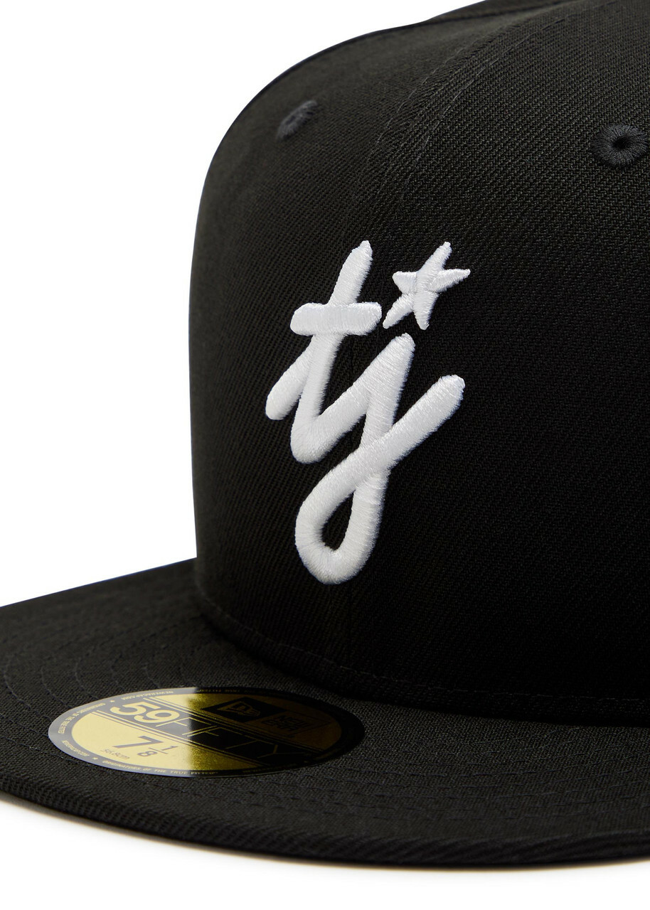 Twojeys X New Era Logo-embroidered Twill cap Black