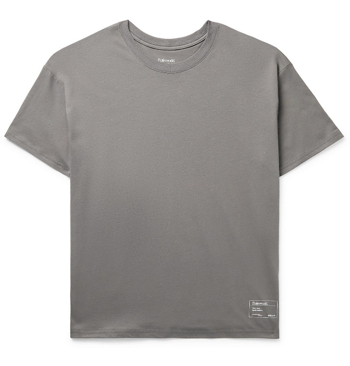 Photo: Entireworld - Organic Cotton-Jersey T-Shirt - Gray
