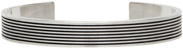 Photo: Saint Laurent Stripe Cuff Bracelet