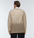 Our Legacy - The Cardigan checked cardigan