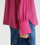 Chloé Tie-neck silk crêpe de chine blouse