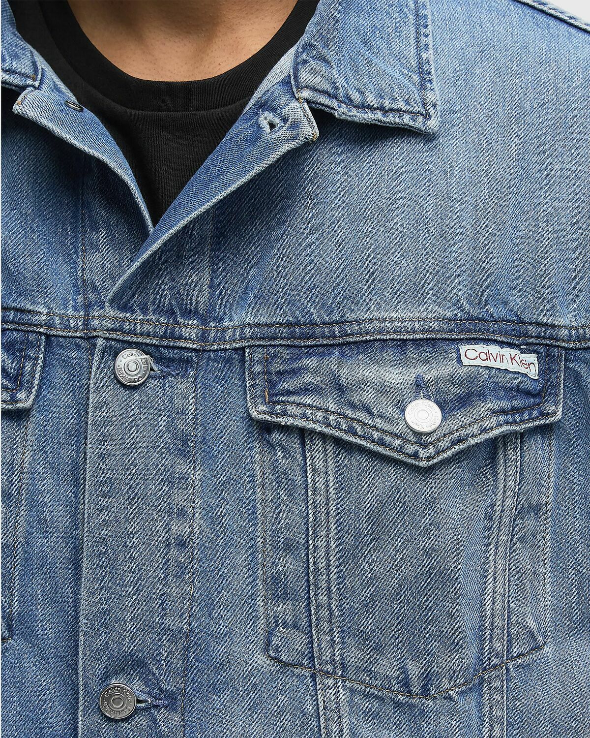 Calvin Klein Jeans RELAXED DENIM JACKET Blue Men
