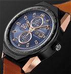 Kingsman x TAG Heuer - TAG Heuer Connected Modular 45mm Ceramic and Leather Smart Watch, Ref. No. SBF8A8023.32EB0103 - Blue