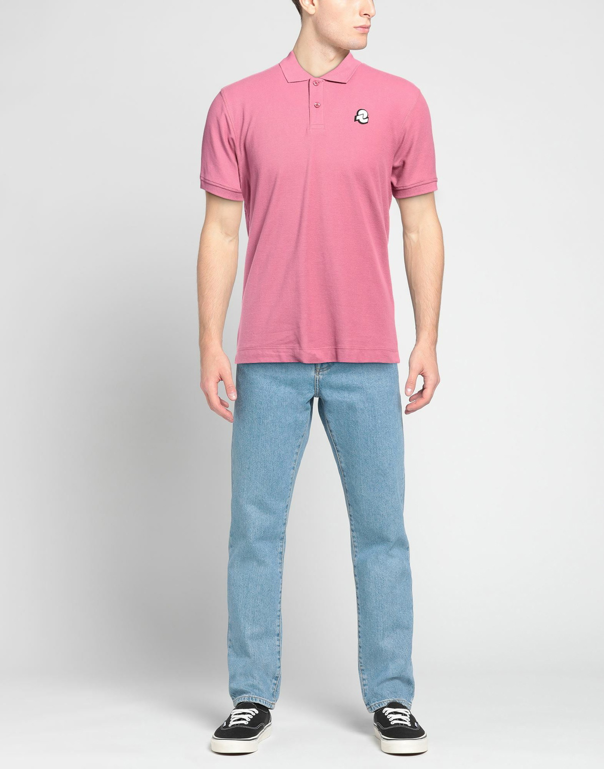 Invicta Mens Polo shirt in Magenta