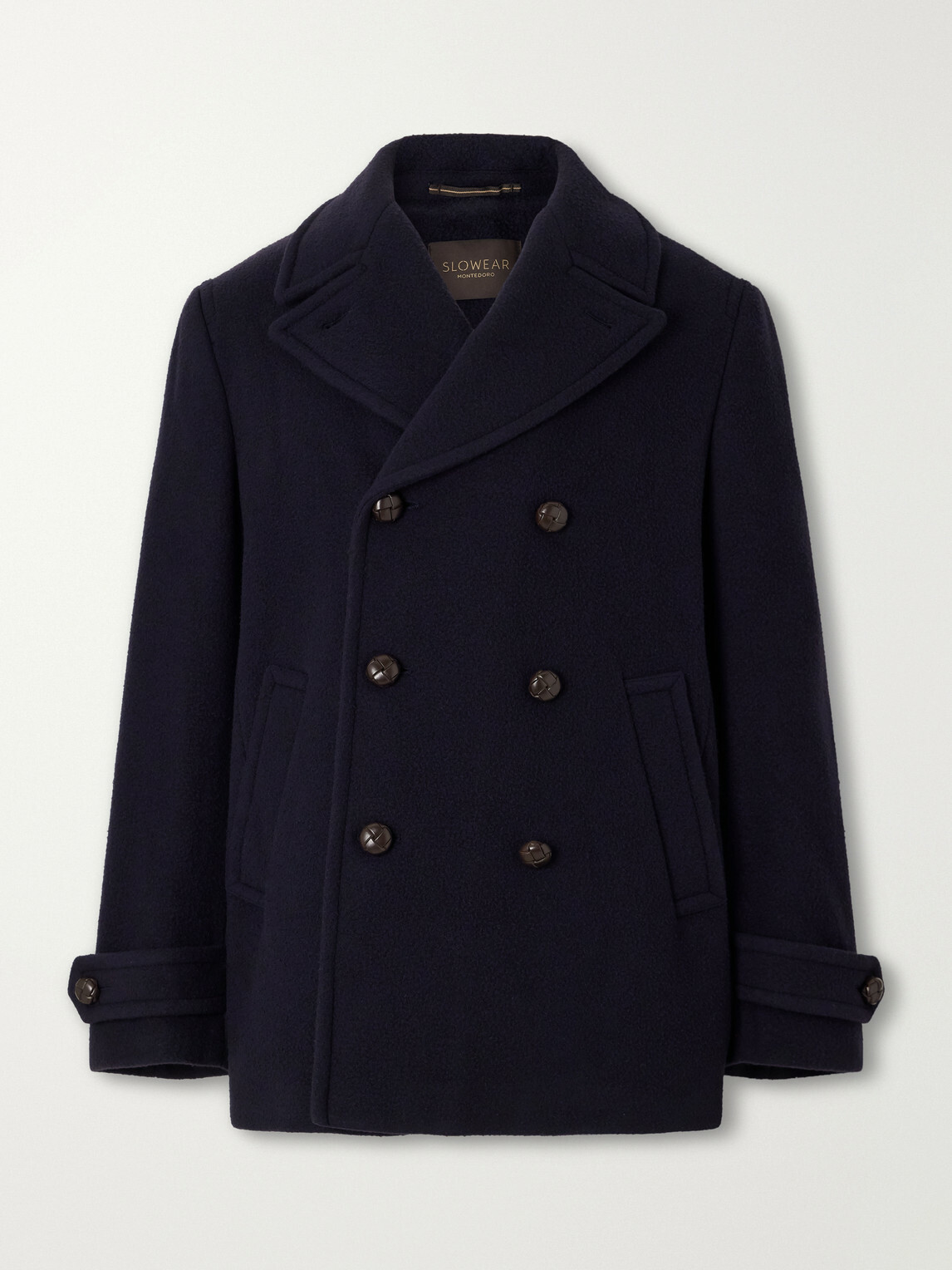 Slowear - Montedoro Wool-Blend Coat - Blue