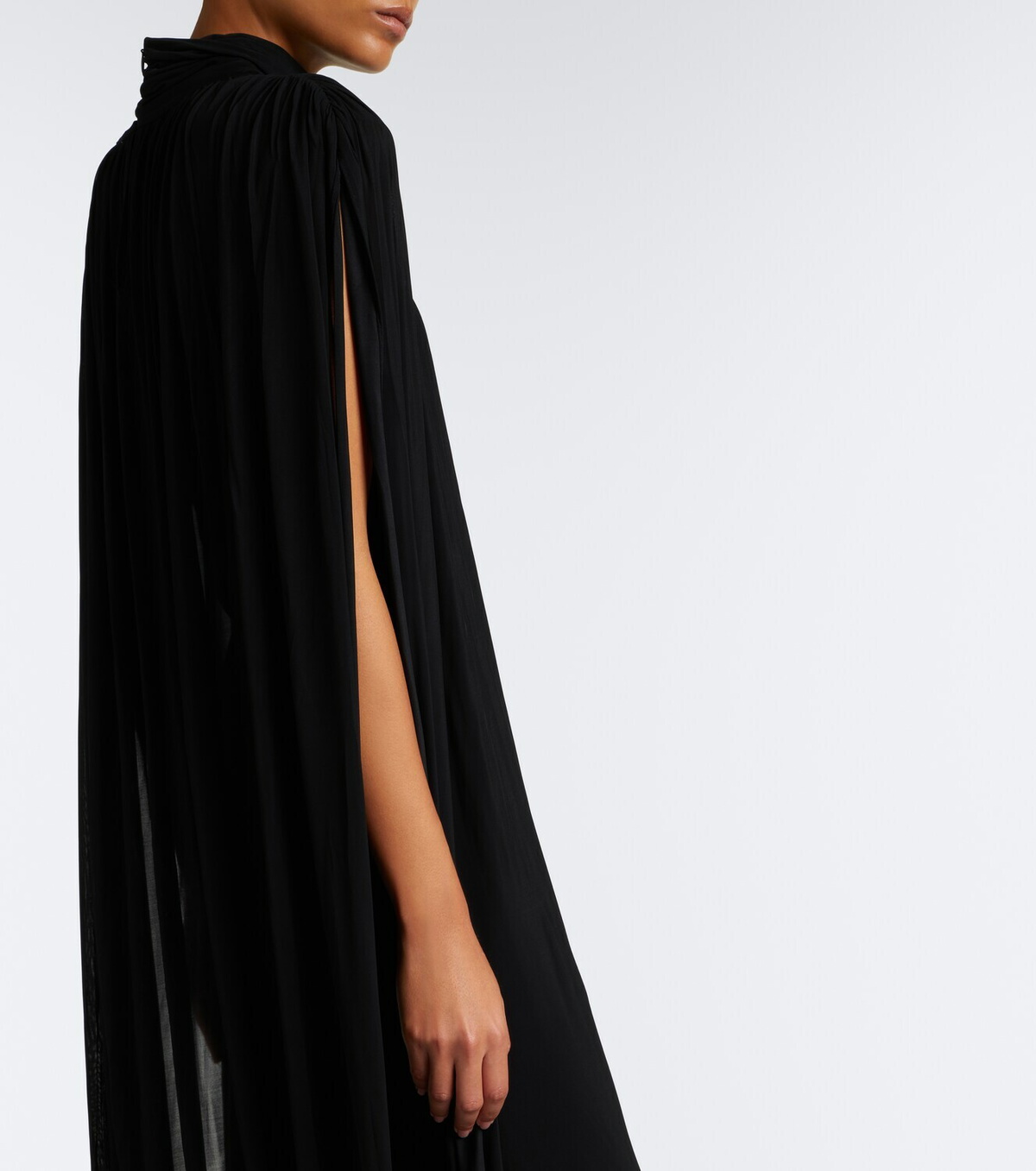 Tove Eila draped jersey maxi dress