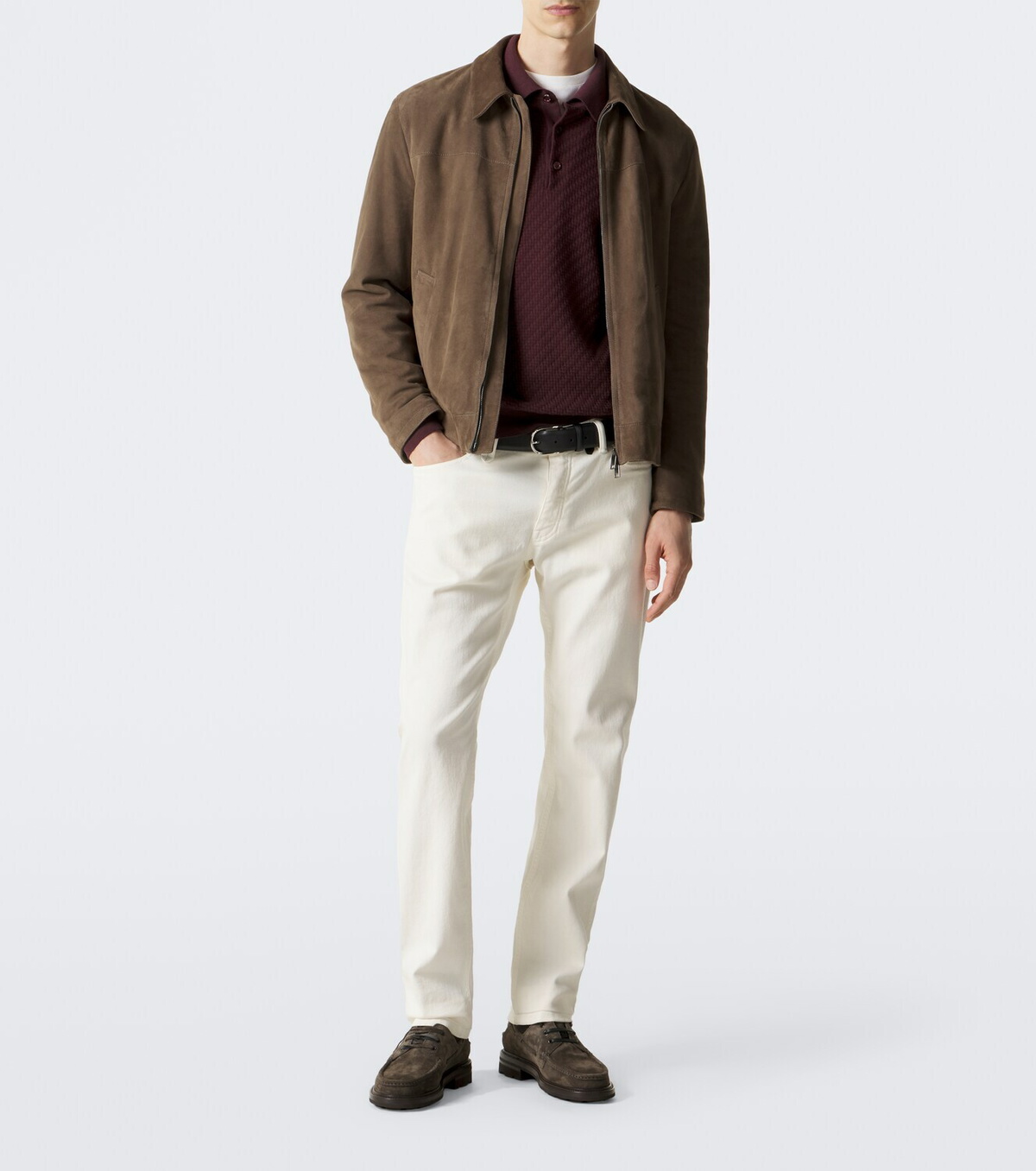 Brioni Suede boat shoes