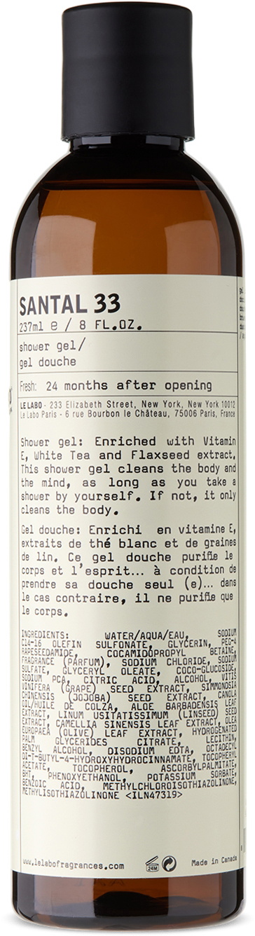 Le Labo Santal 33 Shower Gel, 8 oz
