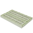 HAY Large Recycled Colour Crate in Mint