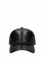 KANGOL - Chain Faux Leather Baseball Hat