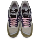 New Balance Grey and Khaki M1530V1 Sneakers