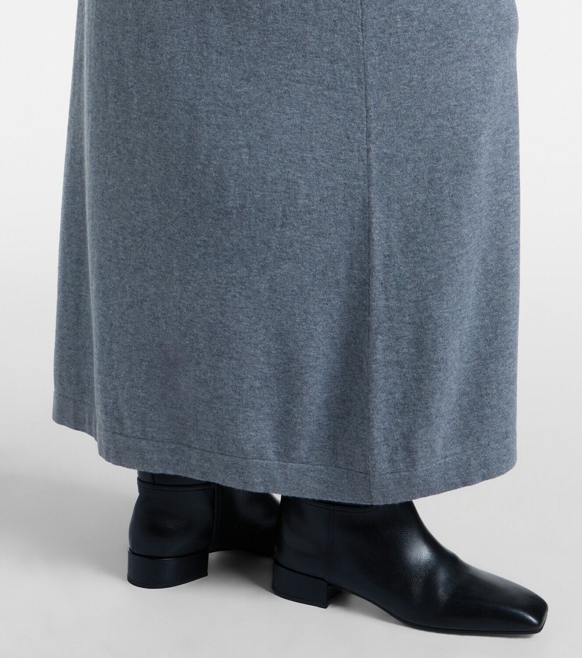 Lisa Yang Angeline cotton and cashmere maxi dress