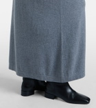 Lisa Yang Angeline cotton and cashmere maxi dress