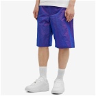 Burberry Men's Iridescent Shorts in Volt