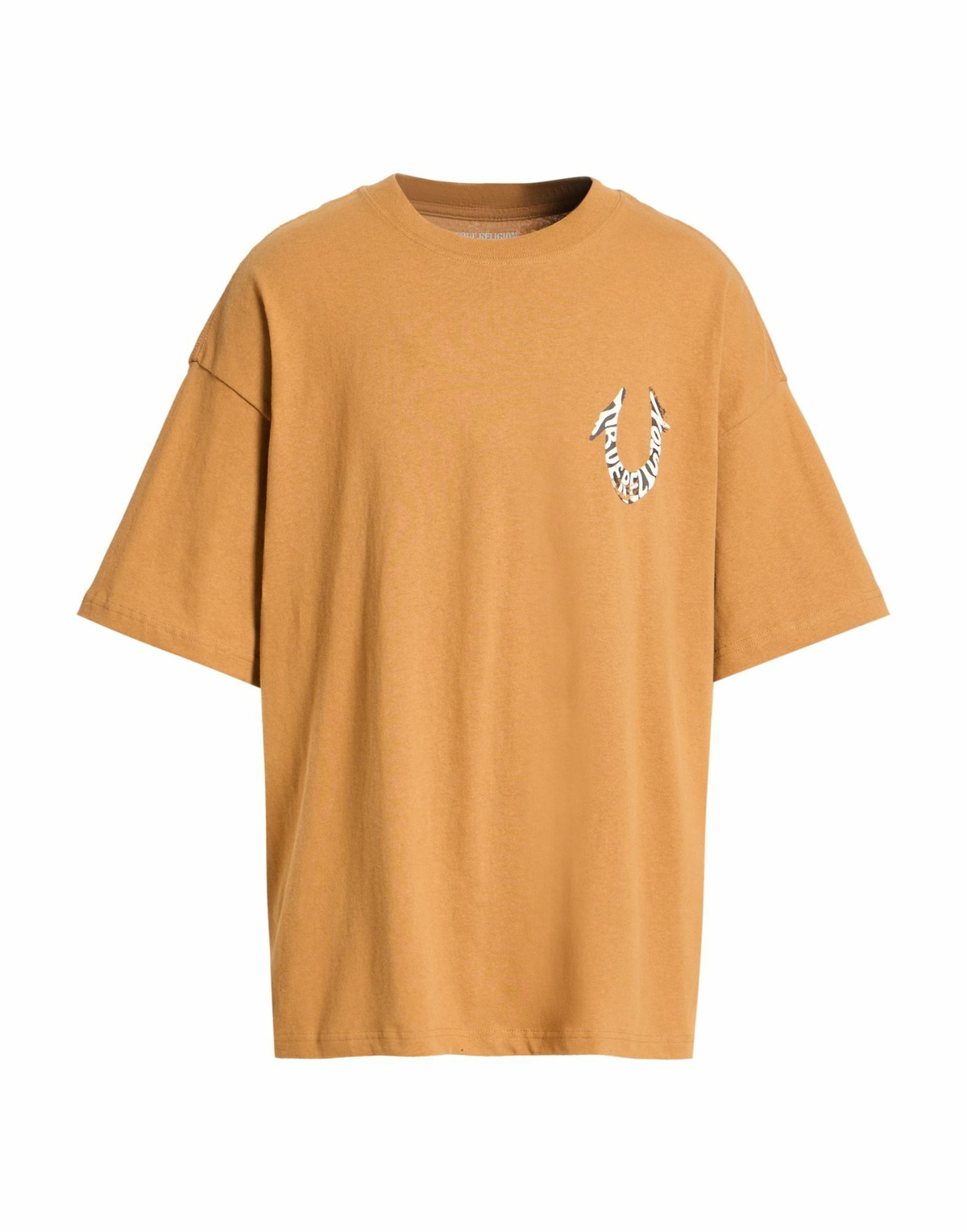 True Religion Mens T-shirt Camel