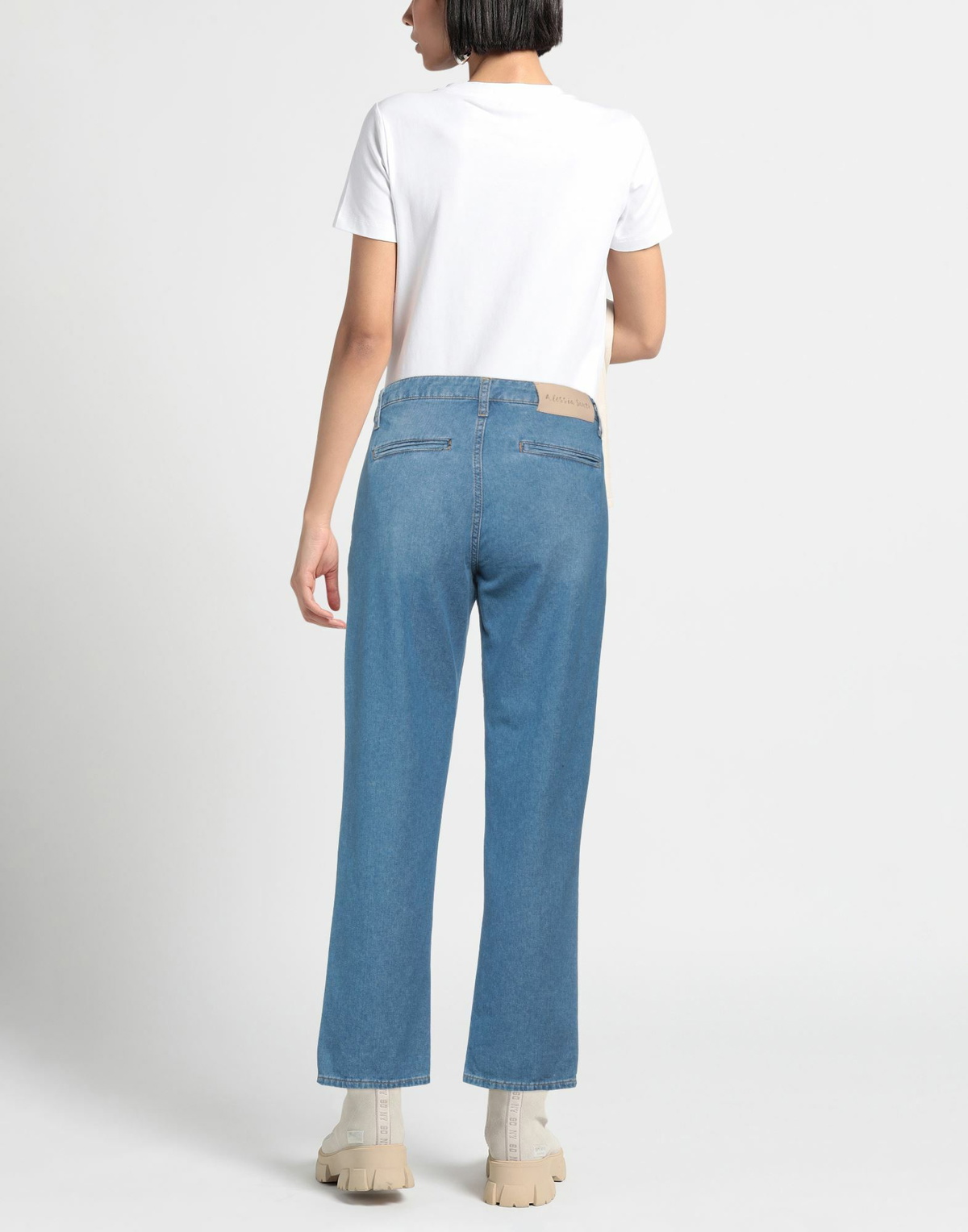 Alessia Santi Womens Jeans in Blue