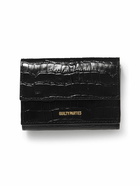 Wacko Maria - Speak Easy Croc-Effect Leather Wallet