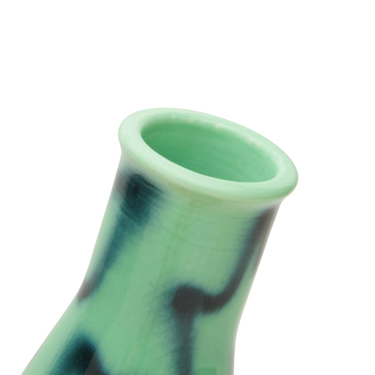 Frizbee Ceramics Erlenmeyer Jug in Green Pizza 