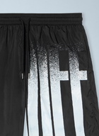 Off-White Big Off Surfer Swimshorts