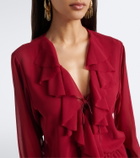 Bananhot Bellen ruffled minidress