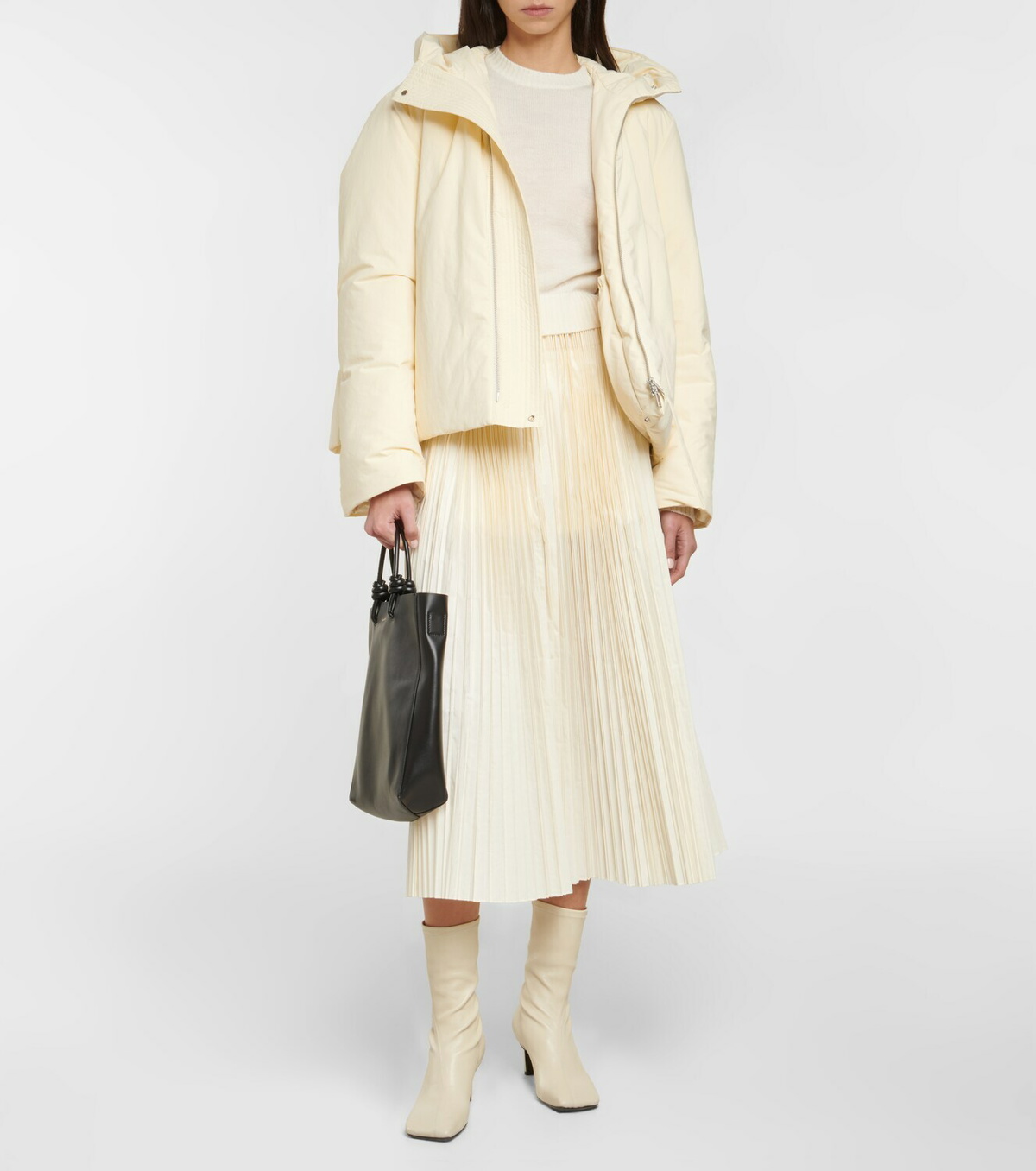 Jil Sander - Hooded puffer jacket
