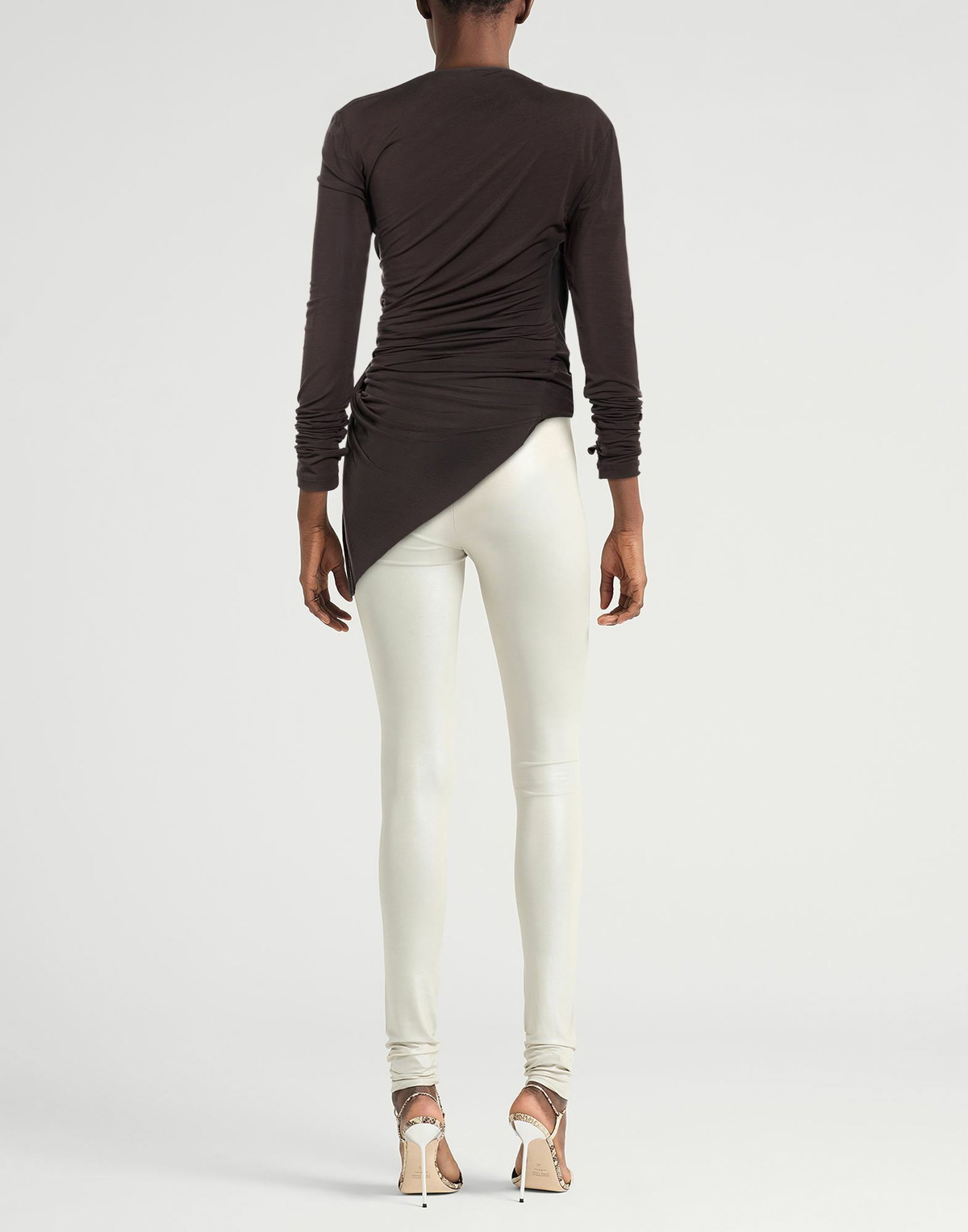 Helmut Lang Womens Top Chocolate in Brown
