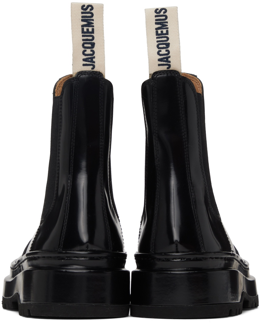 Jacquemus Black Le Chouchou 'Les Chelsea Pavane' Boots