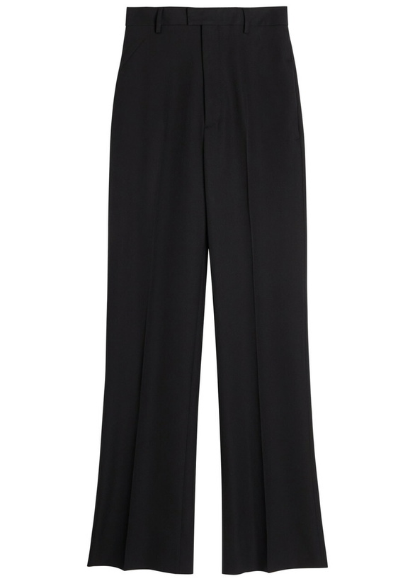 Photo: Armarium Carlo Straight-leg Wool Trousers Black