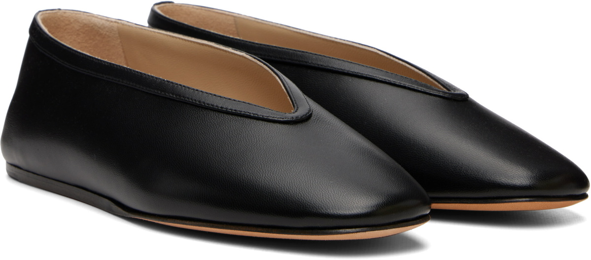 Le Monde Beryl Black Luna Slipper Loafers