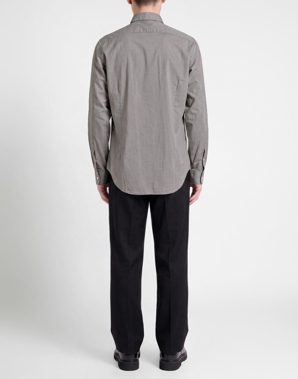 Fedeli Mens Shirt in Grey