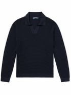 Frescobol Carioca - Orlando Merino Wool Polo Sweater - Blue