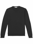 Mr P. - Slim-Fit Merino Wool Sweater - Black