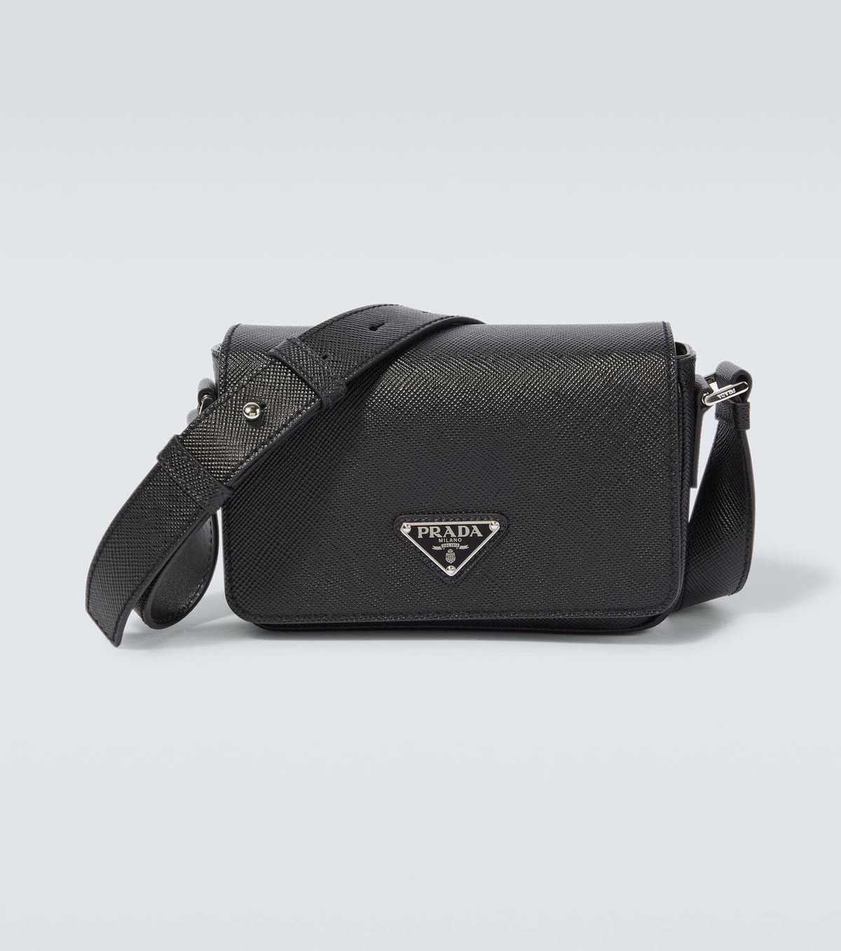 Prada Logo saffiano leather shoulder bag Prada Prada Logo saffiano leather shoulder bag Prada