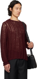 Séfr Burgundy Yorgos Sweater