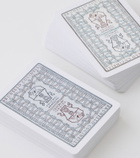 Brunello Cucinelli Leather playing card set and case