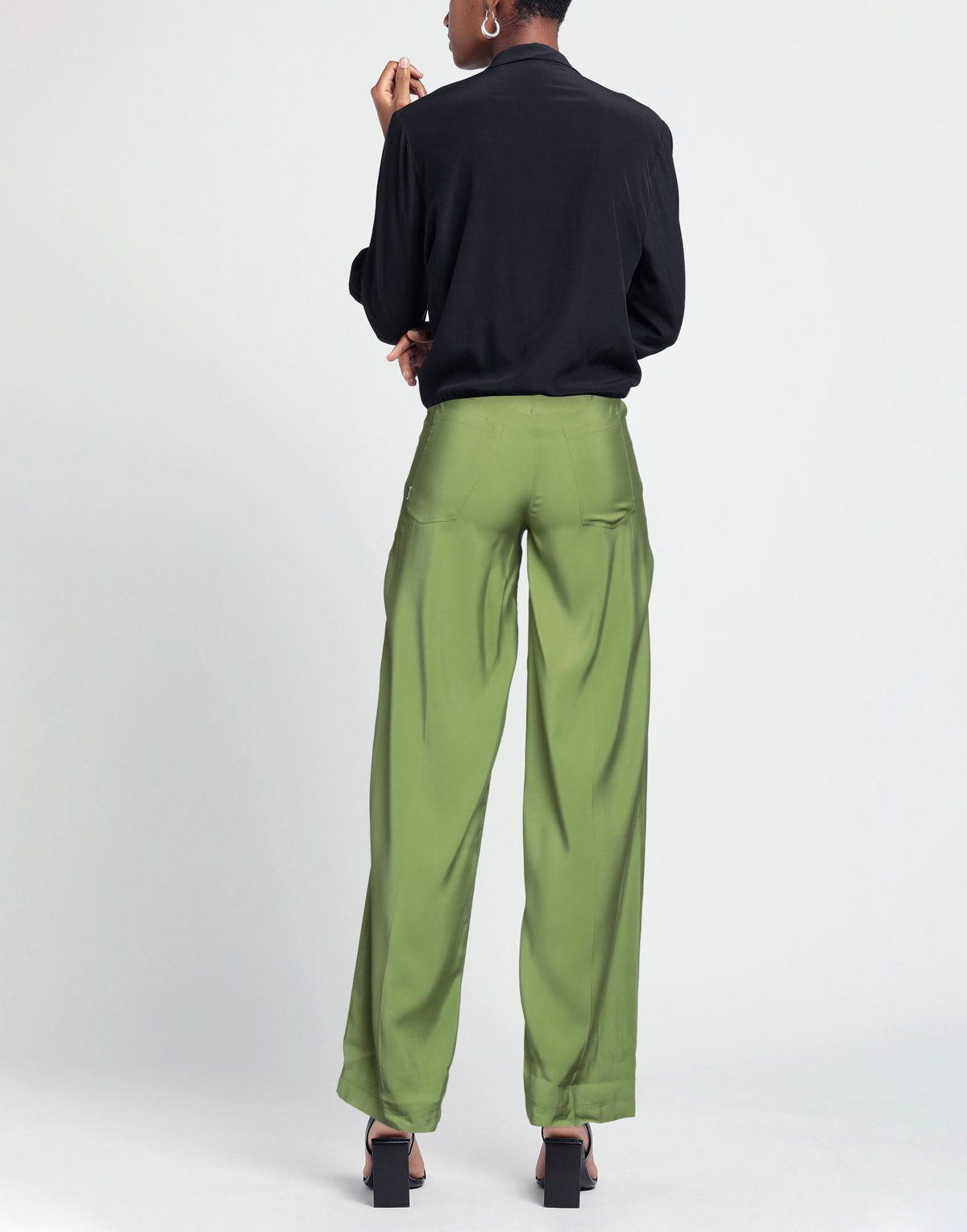 Jijil Womens Pants in Sage green