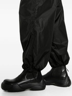Simone Rocha Black Drawstring Straight-Leg Track Pants