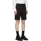 Prada Black Gabardine Shorts