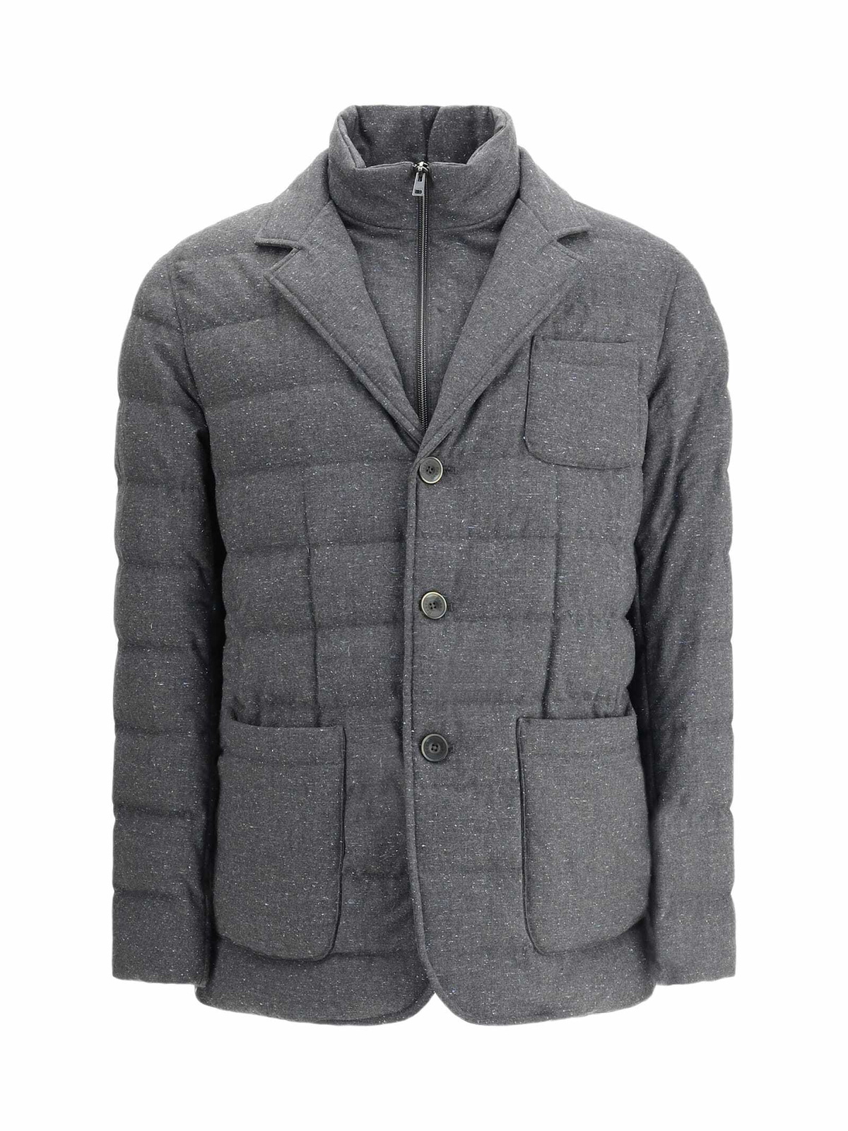 ジャケット・アウター mackintosh 0001 wool coat Mackintosh 0001 Black Wool Harrington Jacket Mackintosh 0001
