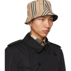 Burberry Reversible Cotton Icon Stripe Bucket Hat